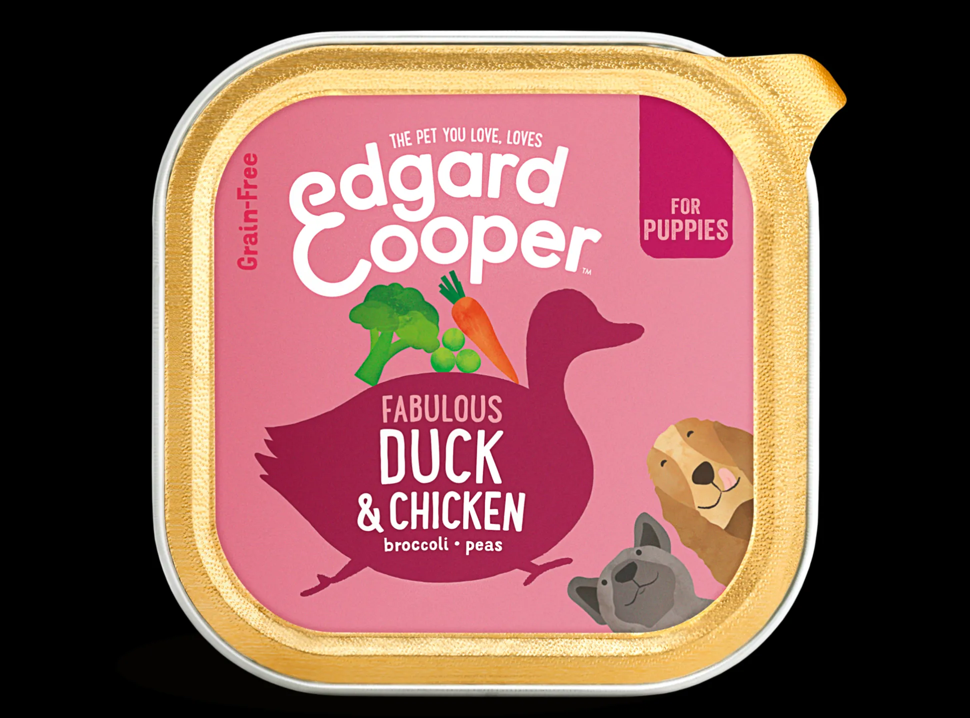 Pup paté eend & kip 150g