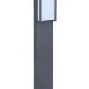 Qubo tuinpaal donkergrijs led 17.3w
