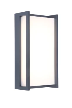 Qubo wandlamp donkergrijs led 17.3w
