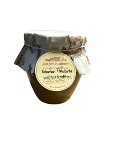 Rabarber confituur zonder suiker