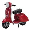 Red moped