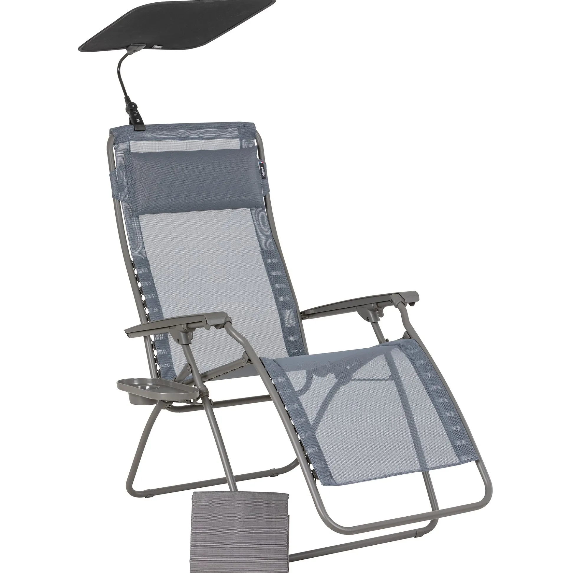 Relaxfauteuil en accessoires set - Zen Edition - Silex grey