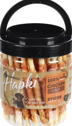 R'hide stokjes omwikkeld met kip 12cm 7/8mm 600gr