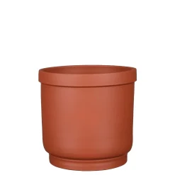 Riva pot rond terra - h20xd22cm