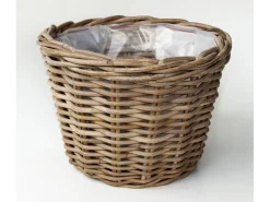 Ronde mand antiekgrijs