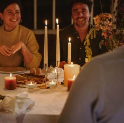 Rustieke pillarkaars