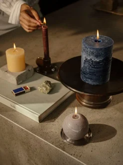 Rustieke pillarkaars