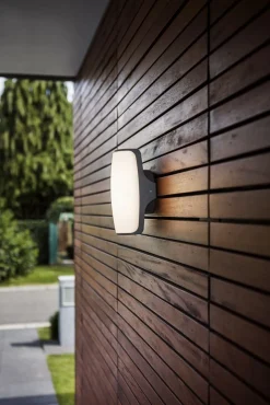 Seco wandlamp led grijs