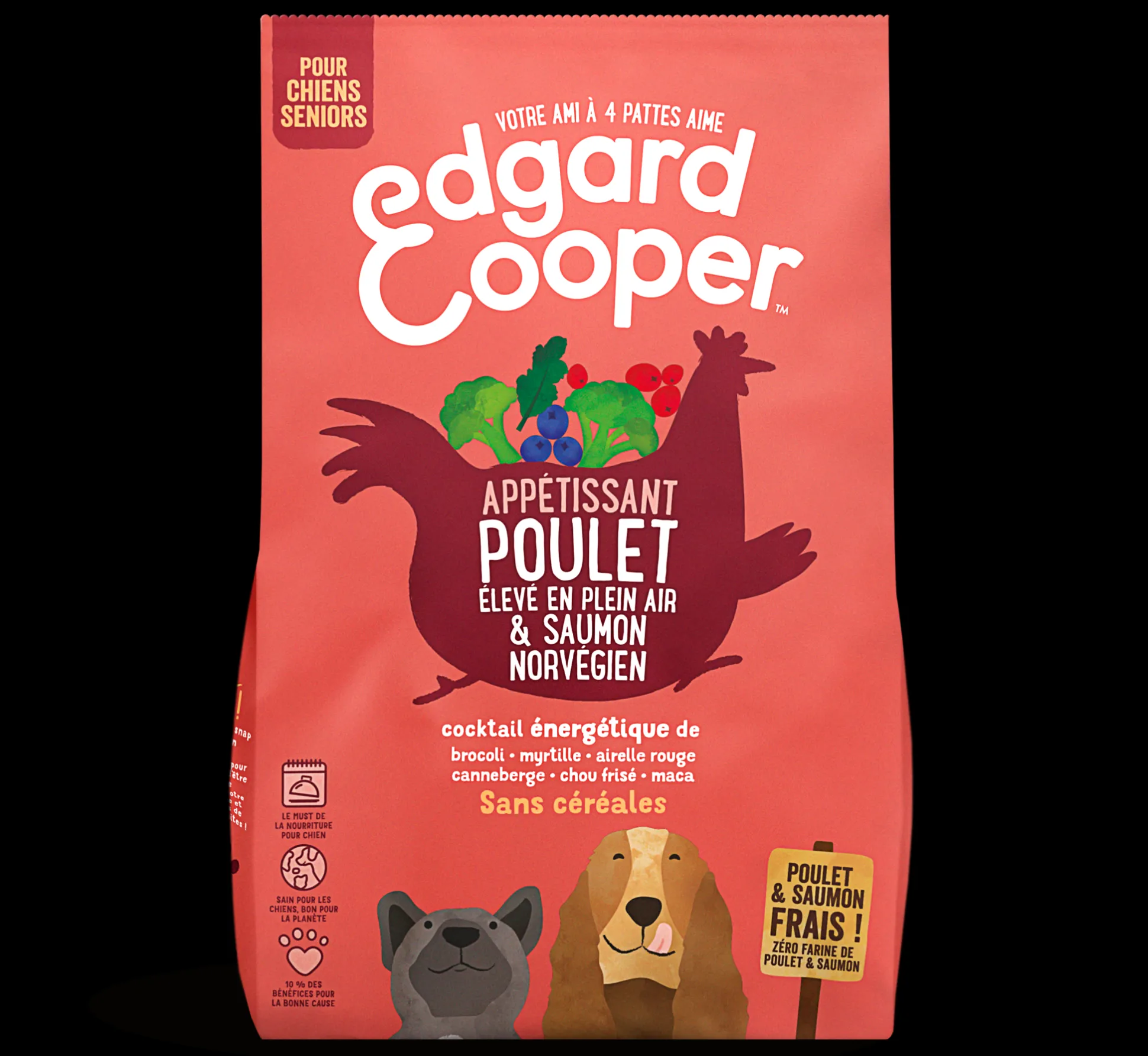 Senior brokjes kip & zalm 2.5kg