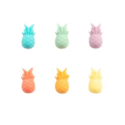 Set van 6 glasmarkers