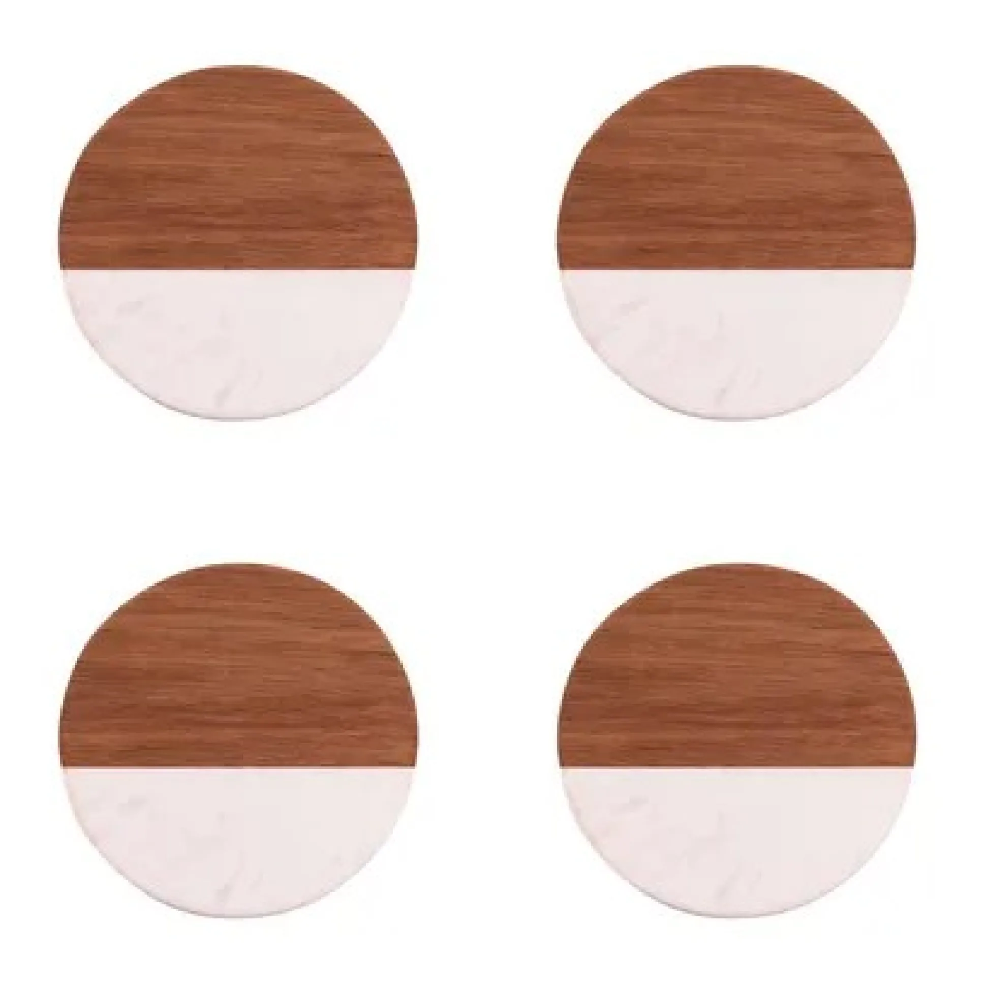 Set van 4 onderzetters