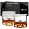 Set van 2 whiskeyglazen
