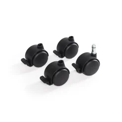 Set van 4 wieltjes voor Lucca voet (35kg)