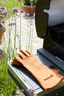 Set van 2 zacht lederen handschoenen