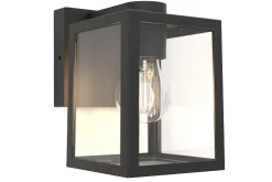 Shiva wandlamp mat zwart e27 40w