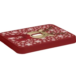 Sigma home deksel rendier rood - opbergbox 32l