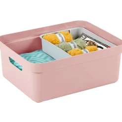 Sigma home opbergbox 24l roze