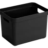 Sigma home opbergbox 18l zwart