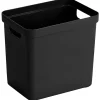 Sigma home opbergbox 25l zwart
