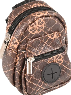 Snackhouder met poepzakhouder vito bruin