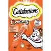 Snacks voor katten |catisfactions 4x10g creamy snack kip