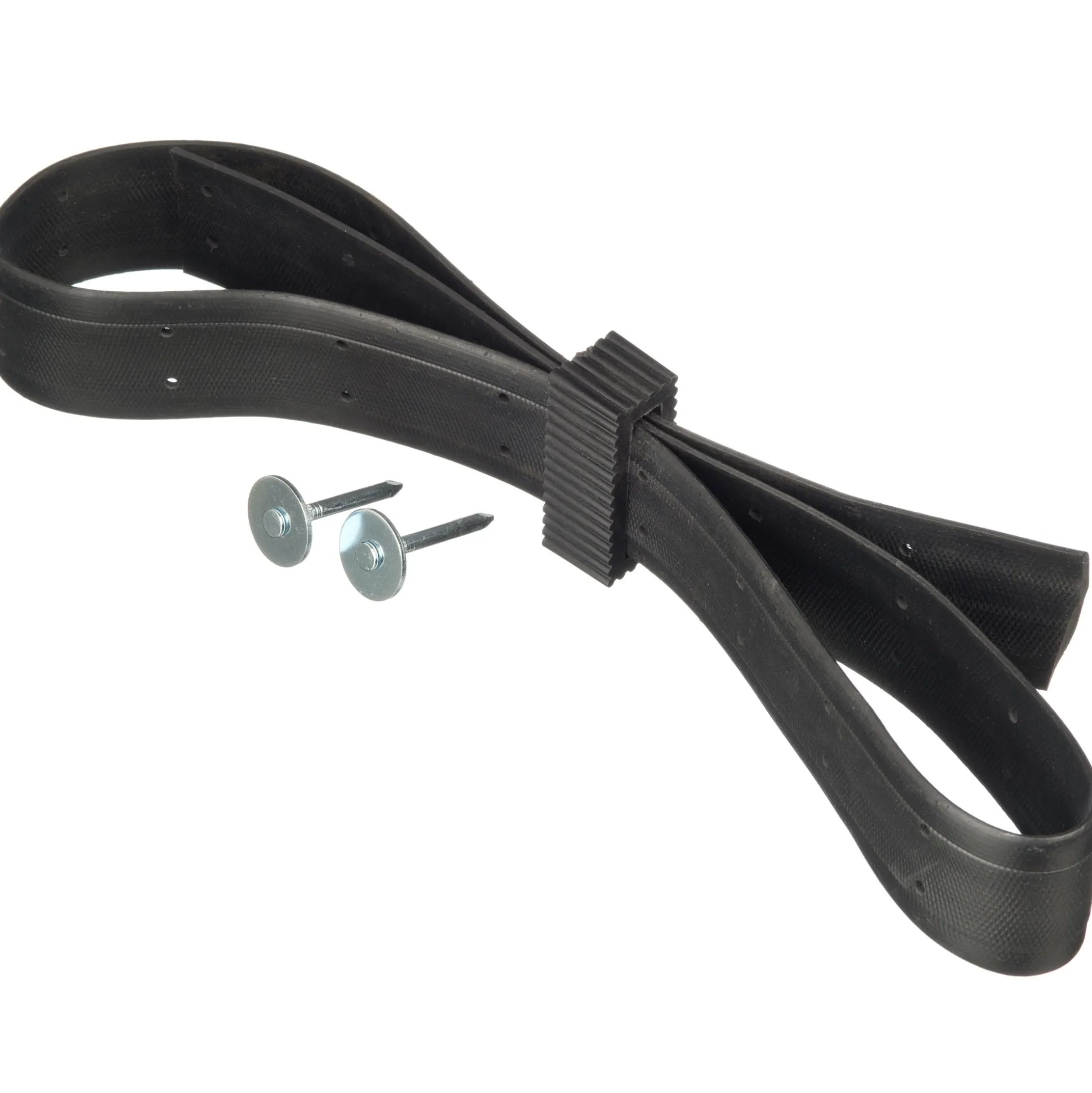 Spijkerboomband zwart 90x3.8cm