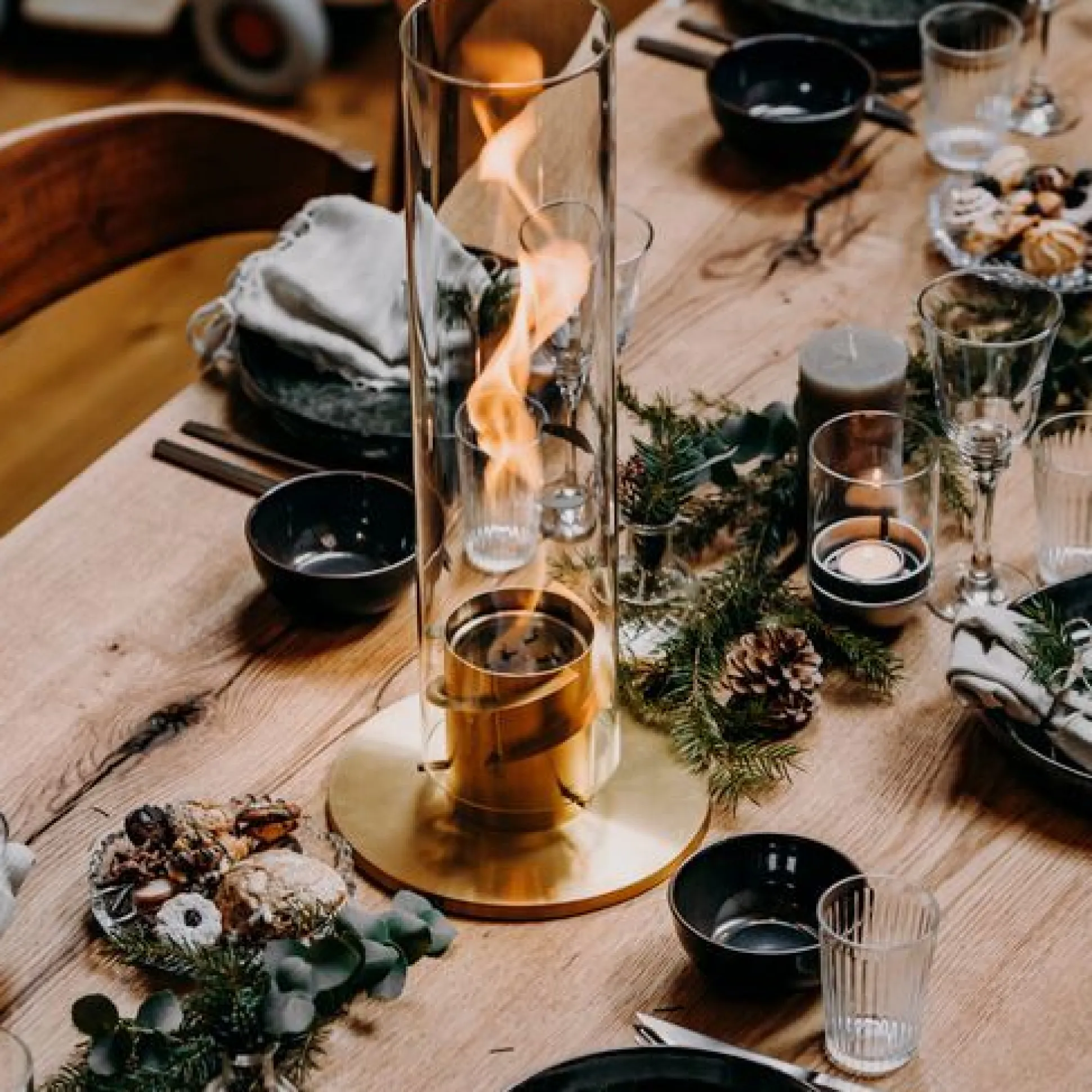 Spin 120 sfeer lantaarn goud