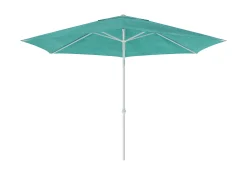 Staparasol miami d300 wit-blauw