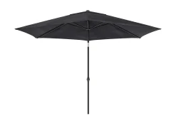 Staparasol miami d250 zwart-grijs
