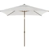 Staparasol miami 250x200 alu/teak-wit