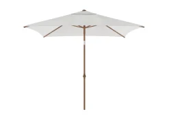 Staparasol miami 250x200 alu/teak-wit