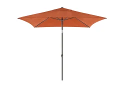 Staparasol miami 200x200 antraciet-oranje