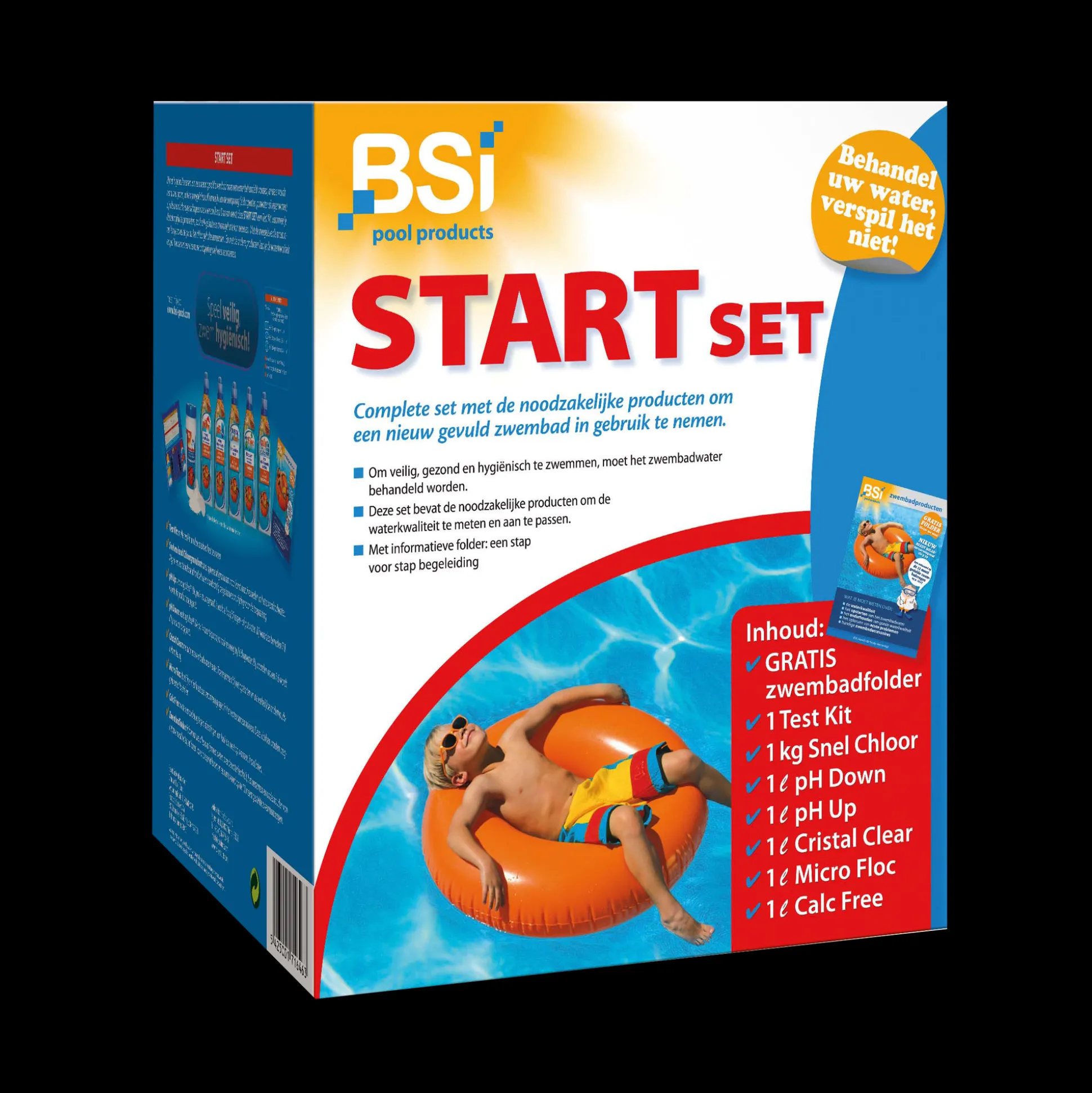 Start set voor zwembad