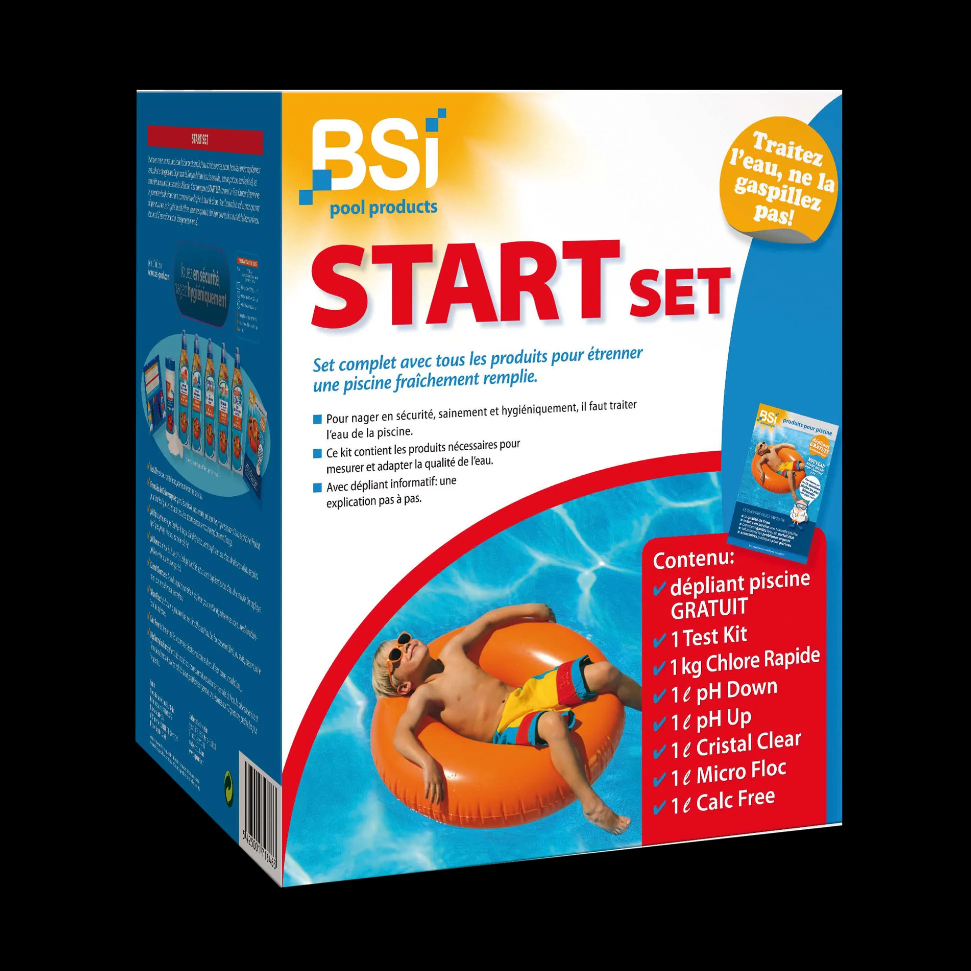 Start set voor zwembad