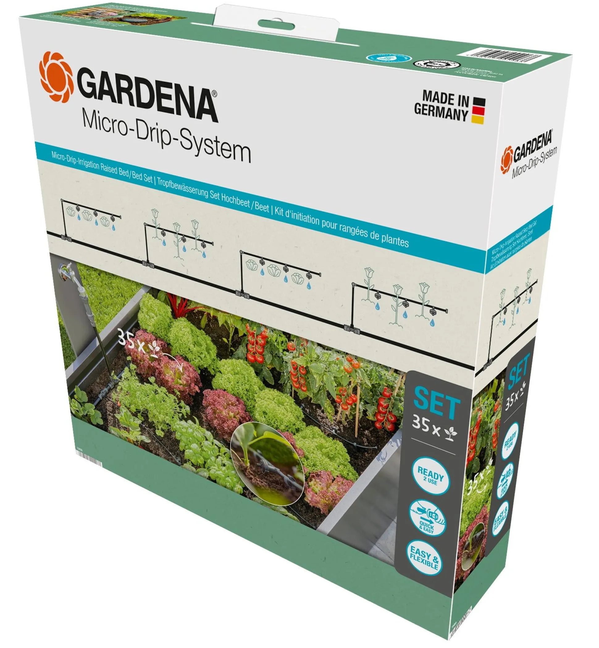 Startset voor verhoogde bloembedden en moestuinen