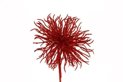 Stekelbal op steel kerstrood