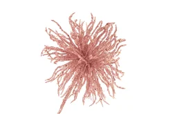 Stekelbal op steel oudroze