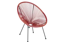 Steph armstoel camaieu terracotta