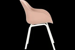 Stoel Le Soleil wit/roze