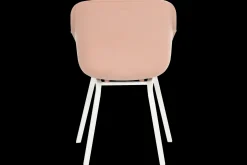 Stoel Le Soleil wit/roze