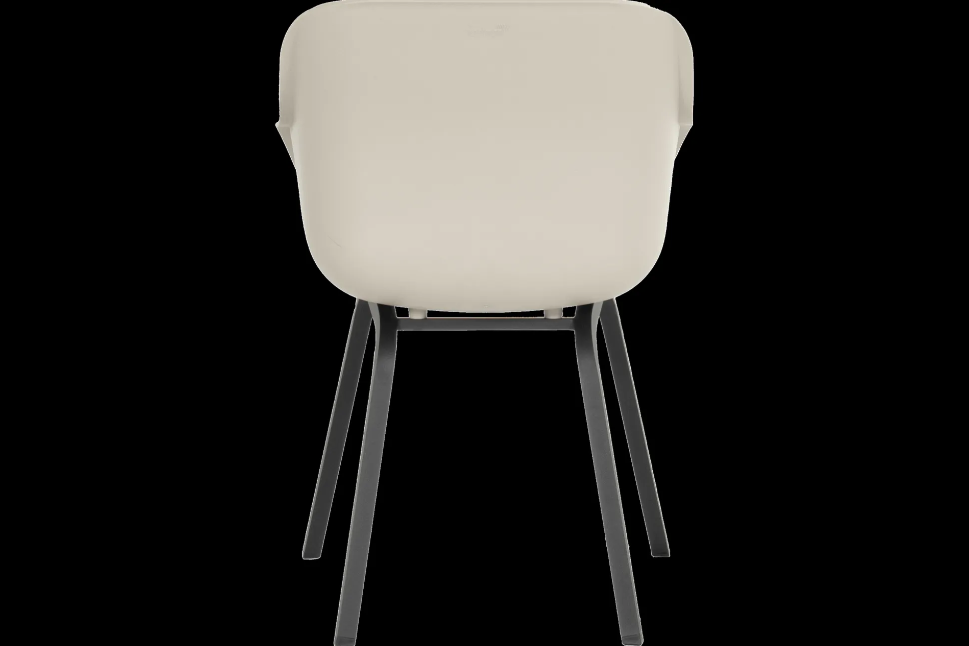 Stoel Le Soleil zwart/taupe