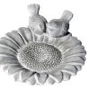 Sunflower birdbath l31w27h7,5