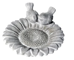 Sunflower birdbath l31w27h7,5