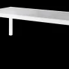 Tafel Lugano wit/grijs verlengbaar tot 330cm