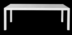 Tafel Lugano wit/grijs verlengbaar tot 330cm