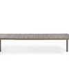 Tafel Rio verlengbaar 210-280cm tortora aluminium