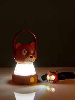 Tafel-hoofdlamp dier (beer)