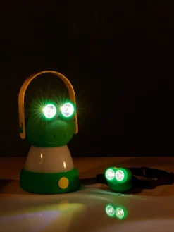 Tafel-hoofdlamp dier (kikker)