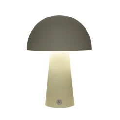 Tafellamp rond olijf