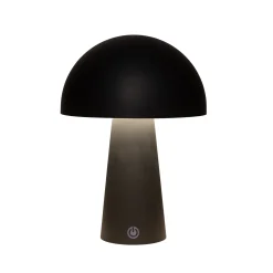 Tafellamp rond zwart